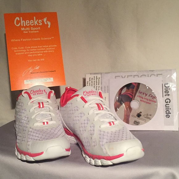 tony cheeks Shoes - Tony Cheeks Sneakers & Sexy Legs Workout DVD